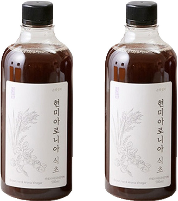 순희엄마 현미아로니아 식초, 500ml, 2개