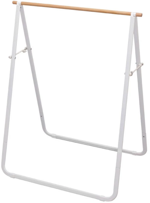 IRIS OHYAMA 愛麗思歐雅瑪 原木造型天然曬衣架, 原木色