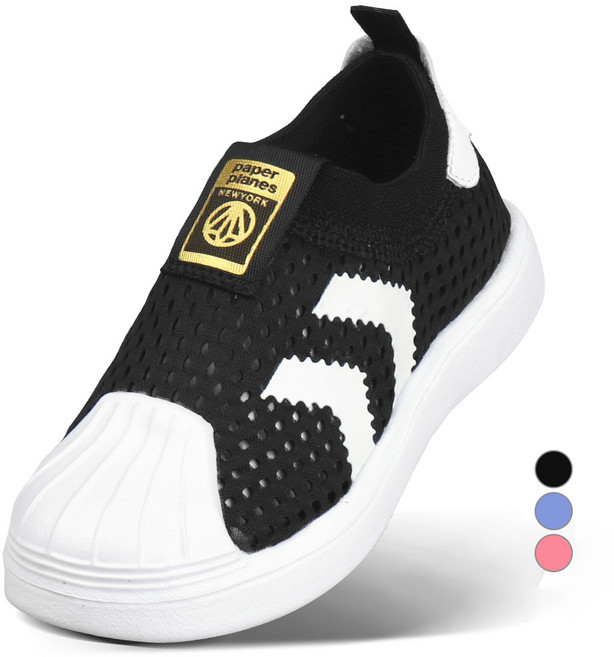 페이퍼플레인키즈 아동용 끈없는 메쉬 운동화