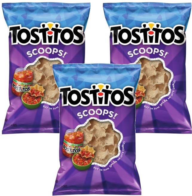 토스티토스 스쿱 또띨라 칩, 283.5g, 3개