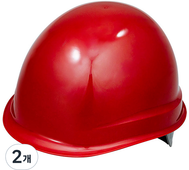 DONGMYUNG 產業現場 工地 頭部保護 MP型 安全帽 DMS-2001-A, 2個, 紅色