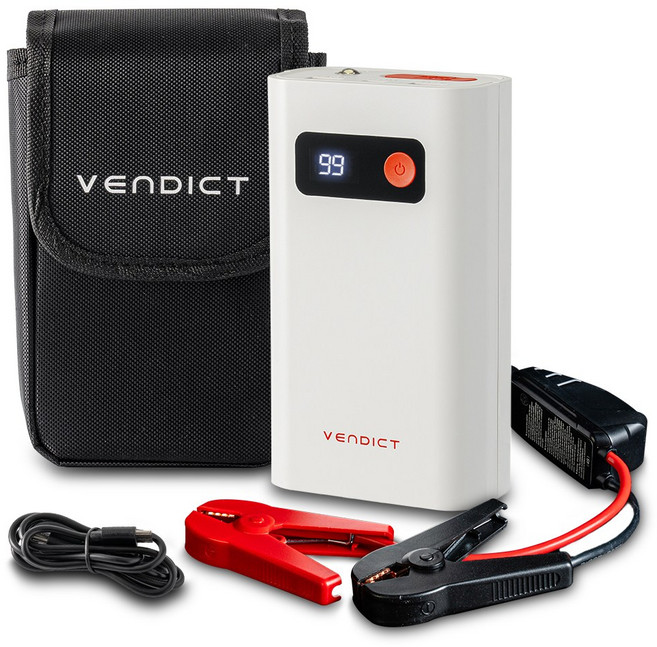 벤딕트 자동차 점프스타터 보조배터리 애니부스트 12V, 1개, 14800mAh