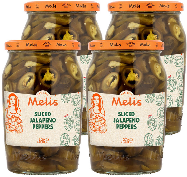 Melis 할라페뇨 페퍼, 650g, 4개