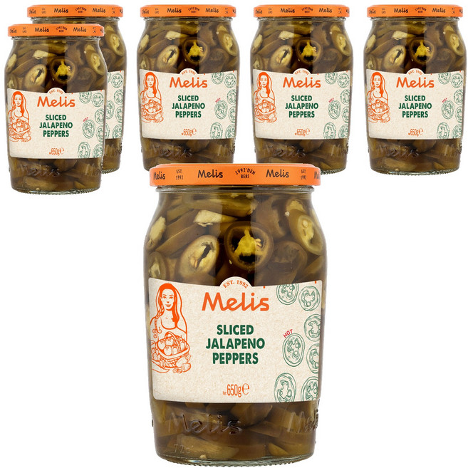 Melis 할라페뇨 페퍼, 650g, 6개