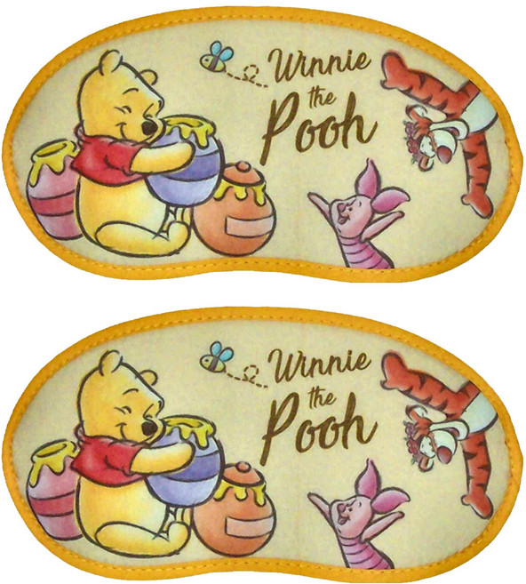 Winnie the Pooh 小熊維尼 可愛眼罩2入組