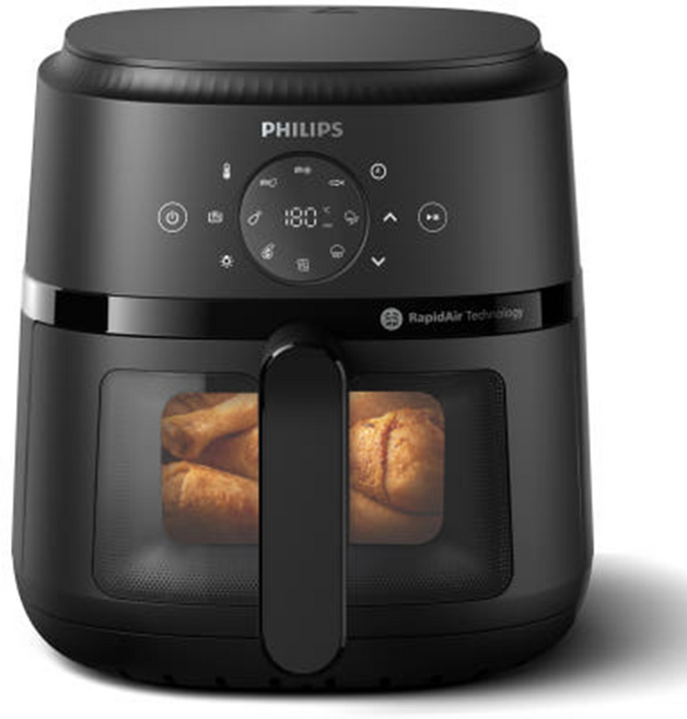 PHILIPS 飛利浦 2000 系列 可視氣炸鍋 4.2L, 黑色, NA220/00