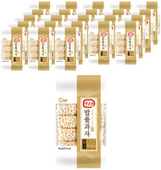 청우 옛날애 밥풀과자, 90g, 24개