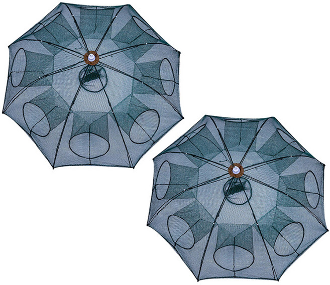 디펜즈만 우산형 다각통발 2p, 8구