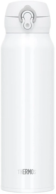 THERMOS 膳魔師 JNL-755-WHGY 不銹鋼真空保溫瓶, 白色, 750ml, 1個
