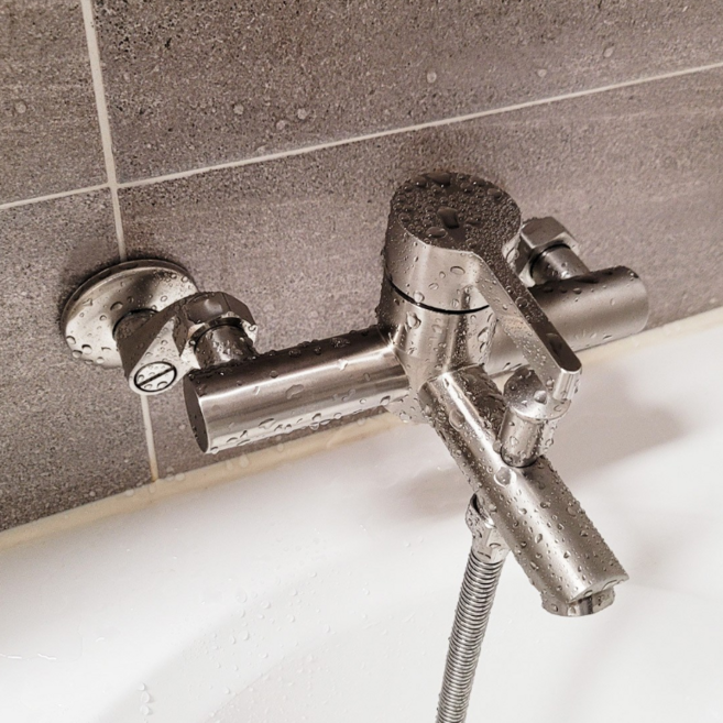 지리드 고치고 SUS304 스텐 회전 샤워기수전 세트 ZD-2010, 1개