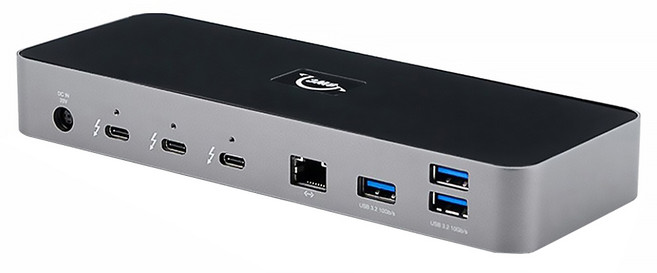 OWC 11-Port Thunderbolt 4 Dock 集線器 40Gb/s OWCTB4DOCK, 1個, 灰色 + 黑色