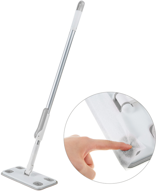 코멧 베이직 밀대걸레 (밑판: 26x11.5cm), 1개