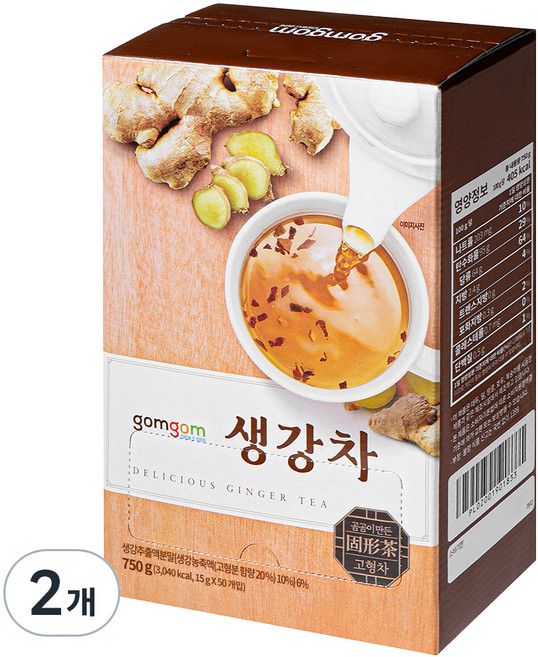곰곰 생강차, 15g, 50개입, 2개