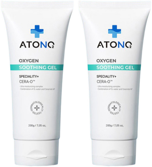 아토앤오투 옥시젠 베이비 수딩젤, 200g, 2개