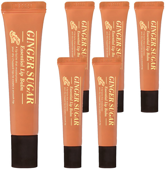 에뛰드 진저슈가 에센셜 립밤, 15ml, 6개