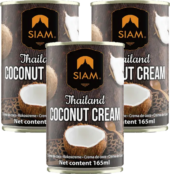 SIAM 泰式椰漿, 165ml, 3罐