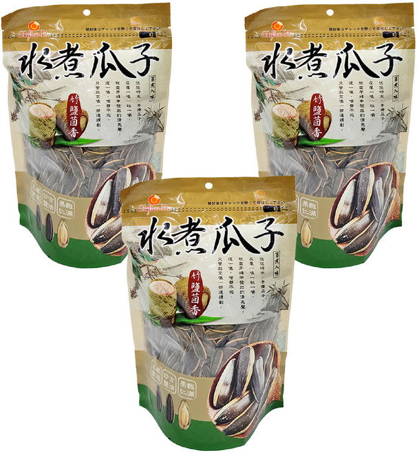 Chiao-E 巧益 竹鹽茴香風味水煮瓜子, 310g, 3包