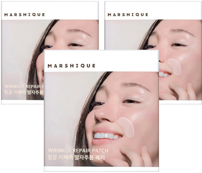 MARSHIQUE 緩皺撫紋貼片, 60片, 3包