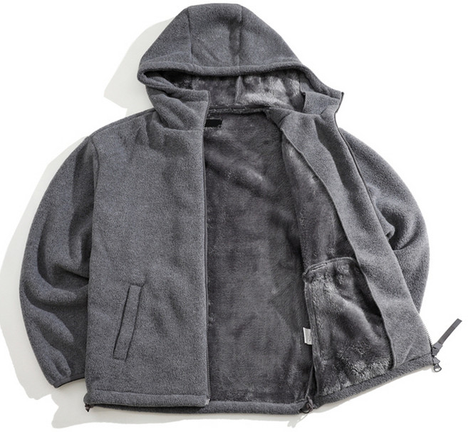 해리슨 남녀공용 보아털 후드 후리스 자켓 HA-1512 WES1038