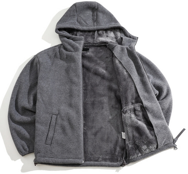 해리슨 남녀공용 보아털 후드 후리스 자켓 HA-1512 WES1038