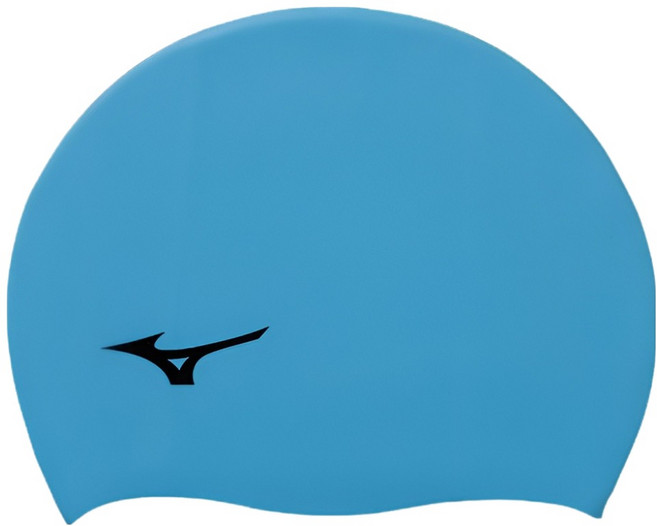 미즈노 실리콘 수영모 N2JWB050, 24 스카이, 1개