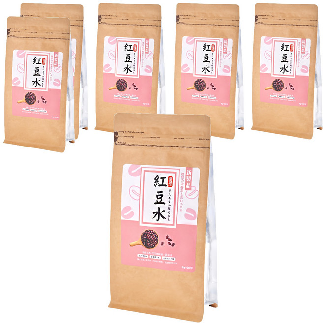 御復珍 紅豆水 Set 20包 純素食 獨立茶包, 9g, 6袋