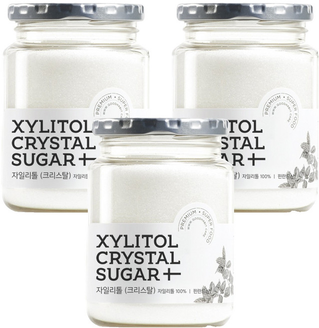 착한습관 자일리톨 크리스탈 파우더, 300g, 3개