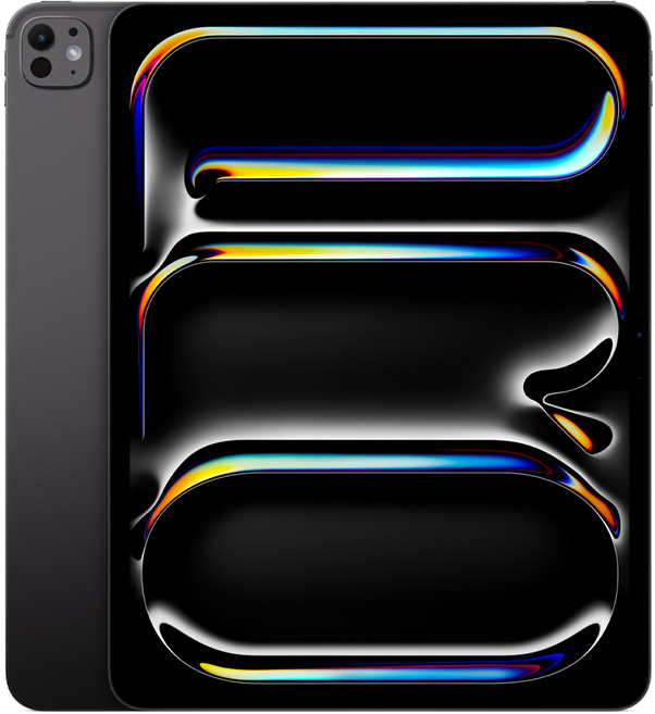 Apple 2025 아이패드 프로 13(M5 모델) 스탠다드 글래스, 스페이스 블랙, 2TB, Wi-Fi