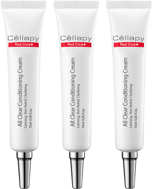 셀라피 레드시카 올클리어 컨디셔닝 크림, 15ml, 3개