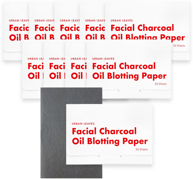 어반리브즈 숯기름종이, 50개입, 10개