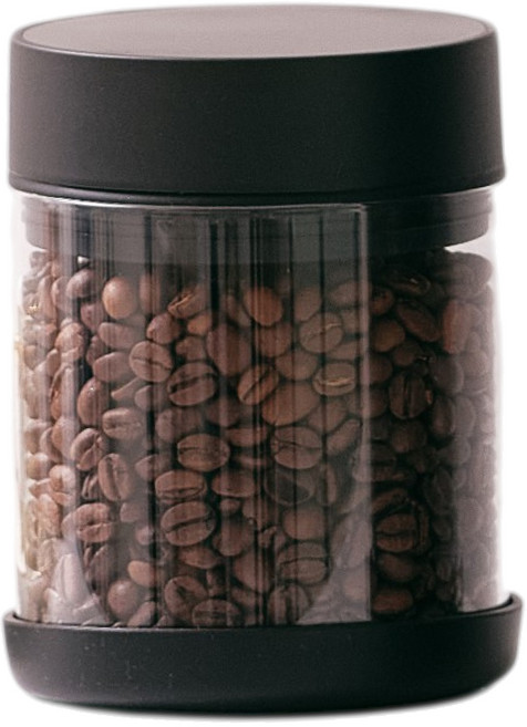 리비엘라 디지털 자동 진공 내열유리 원두 보관 용기, 1개, 600ml