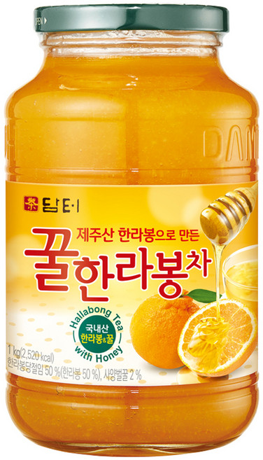 담터 꿀한라봉 액상차, 1kg, 1개