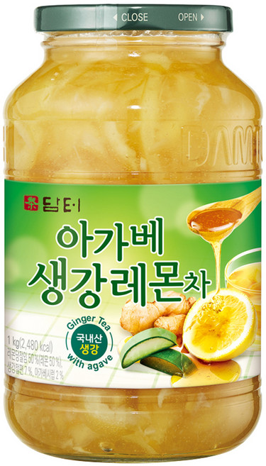 담터 아가베생강레몬차, 1kg, 1개입, 1개