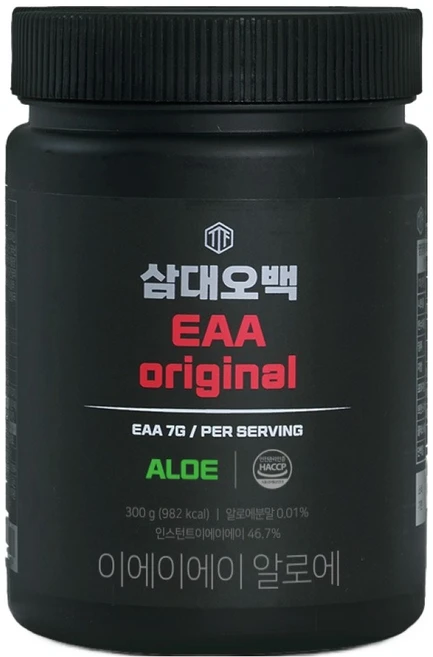 삼대오백 EAA 알로에맛, 300g, 1개 - 쿠팡