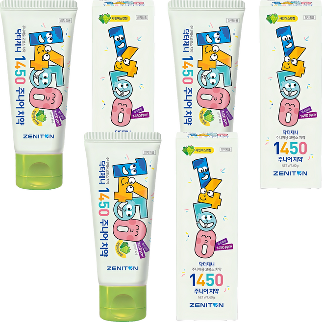 제니튼 닥터제니일사오공치약(샤인머스켓향), 60g, 3개