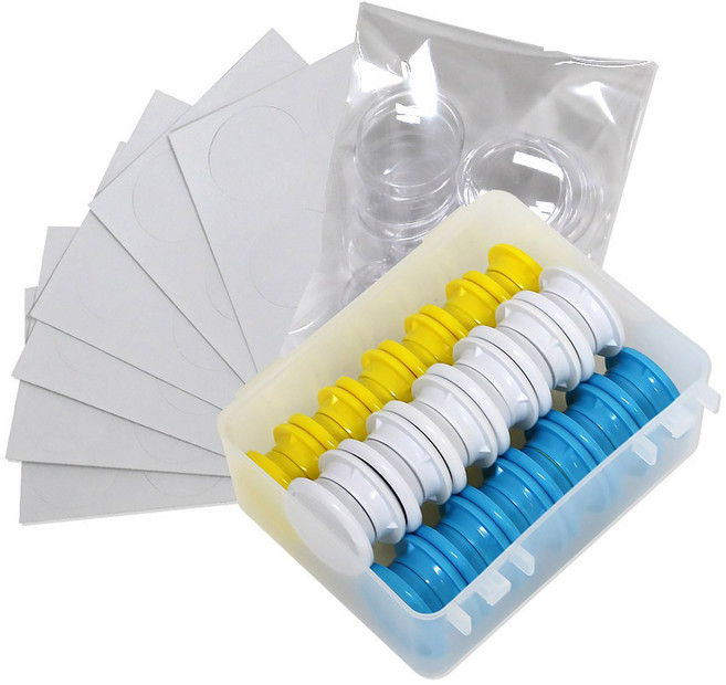 마그피아 네임자석홀더 캡슐형, 혼합색상, 30개