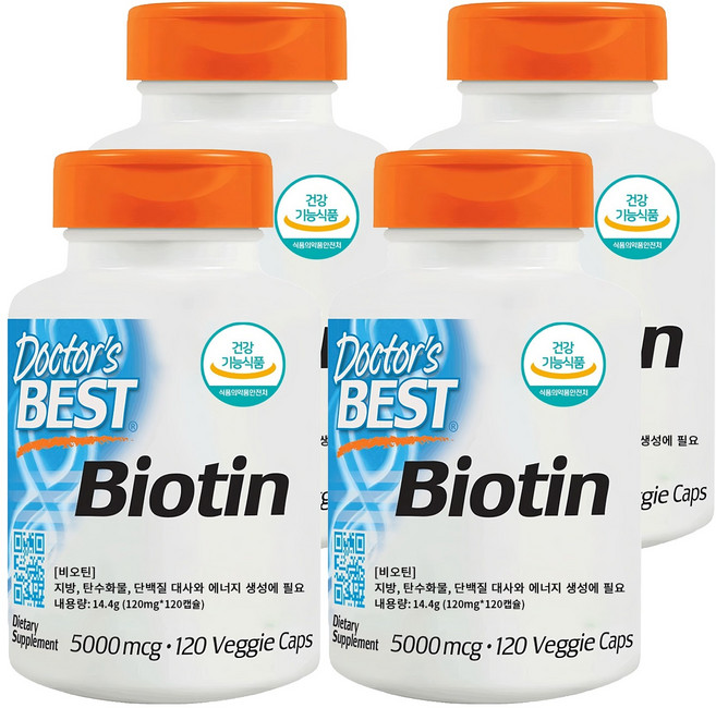 닥터스베스트 비오틴, 120정, 4개