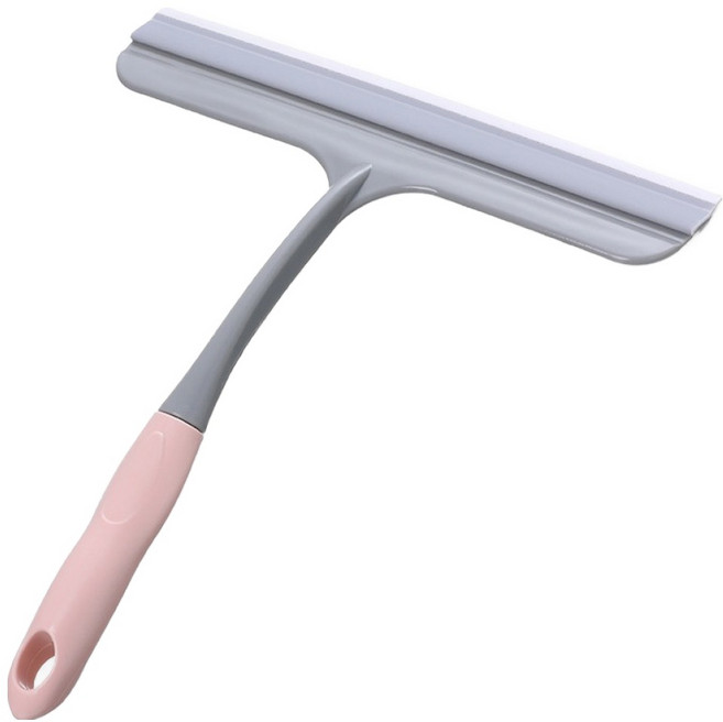 소르트잇 미니 욕실 주방 물기제거기 유리청소도구 스퀴지, 핑크, 1개