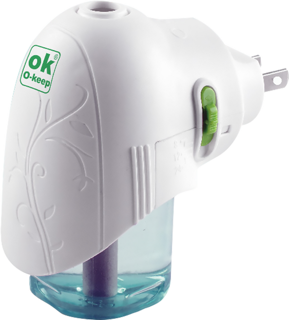 O-keep 歐可生技 OK電熱芳香防霉器 有效去除霉味 無毒害 適用於5~7坪室內空間, 45ml, 1組, 清新