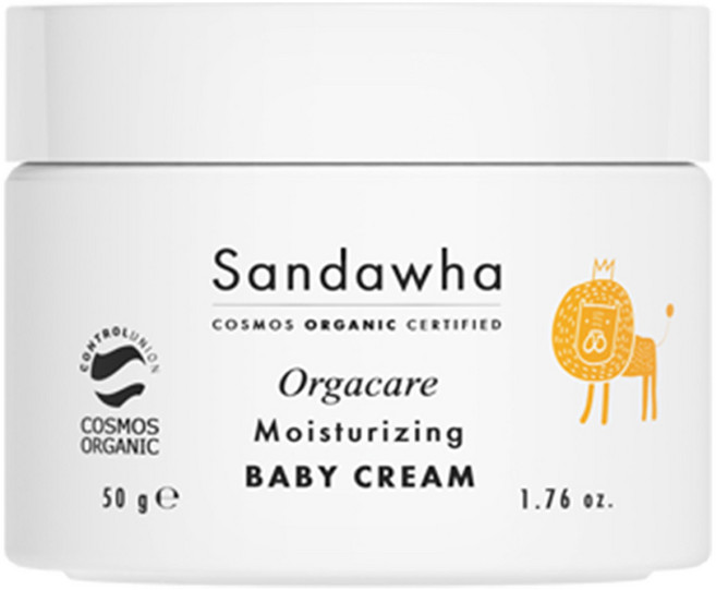 Sandawha Orgacare孩童保濕霜, 50g, 1罐
