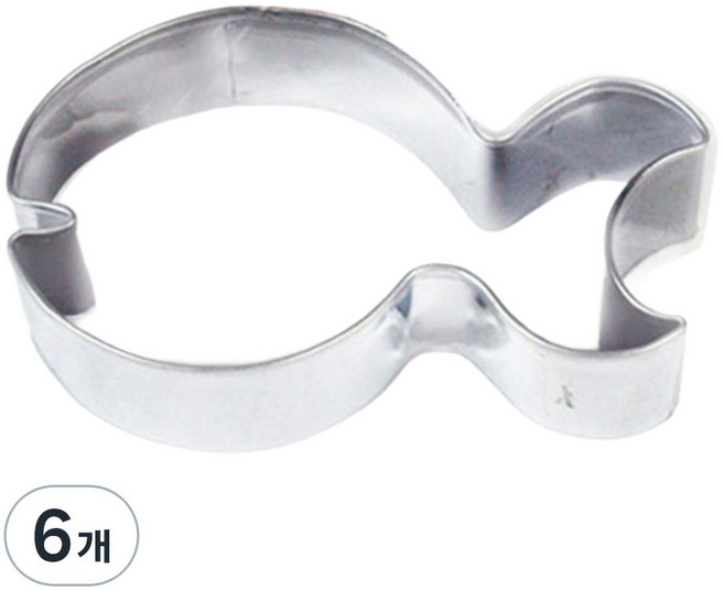 WAI YIP 金魚餅乾模具, 6個