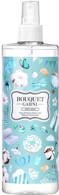 부케가르니 딥퍼퓸 섬유향수, 소프트코튼, 500ml, 1개 - 쿠팡
