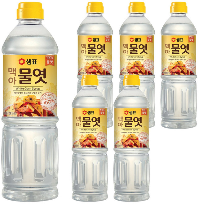 샘표 맥아물엿, 1.2kg, 6개