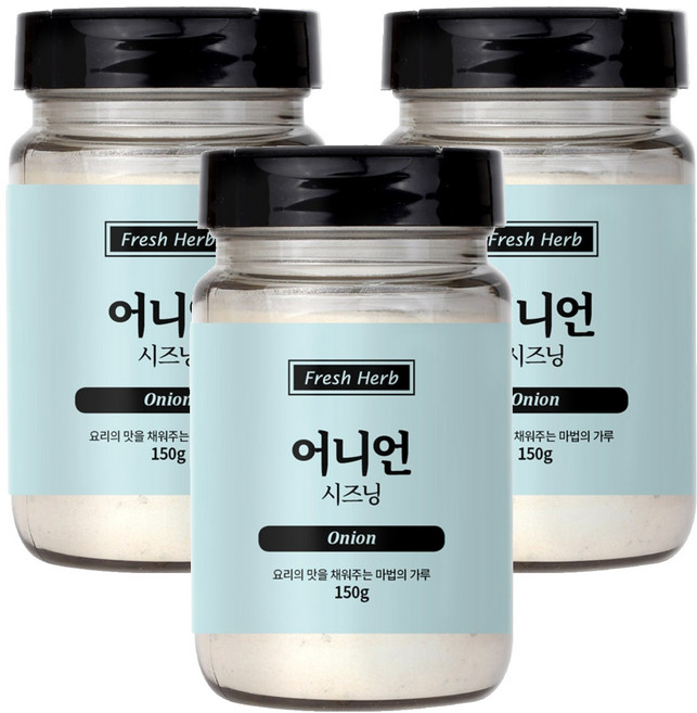 신선약초 어니언 시즈닝, 150g, 3개