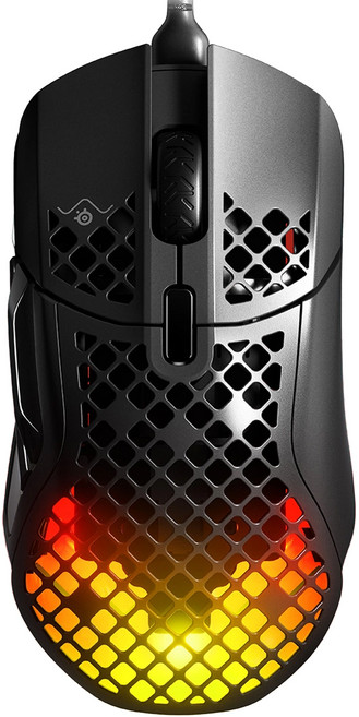 steelseries 賽睿 無線電競滑鼠, Aerox 5, 黑色