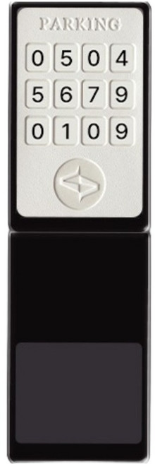 조아애드 사이로 듀얼 레더 주차번호판, 아이보리, 1개