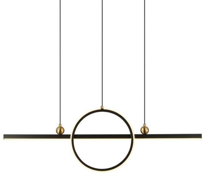 Camida 卡米達 克洛 30W LED 餐吊燈, 黑色