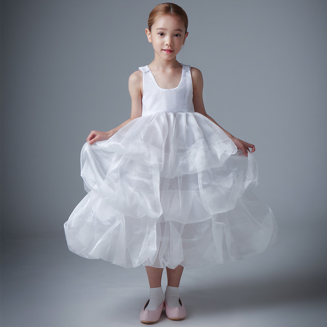 금동이아가한복 여아용 3단 캉캉 속치마 DS002