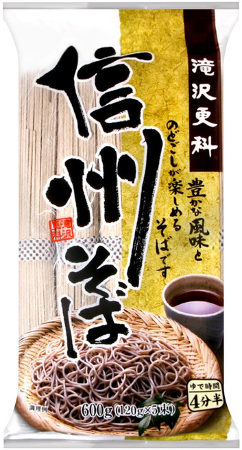 welna 日清製粉 滝澤更科 信州 蕎麥麵, 600g, 1包