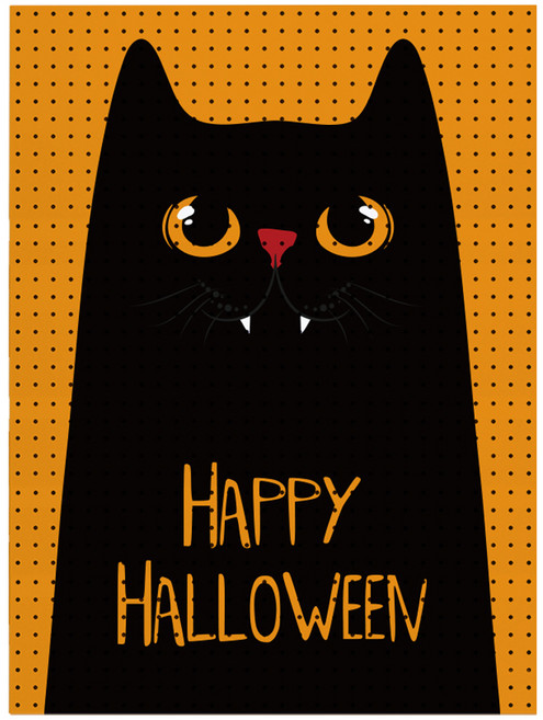 타공판닷컴 UV 프린팅 타공판 해피 할로윈 600 x 1000 mm, 혼합색상, 1개